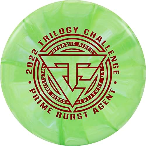 דיסקים דינאמיים מהדורה מוגבלת 2022 Trilogy Challogy Prime Burst Agent Putter Golf Disc [צבעים ישתנו]